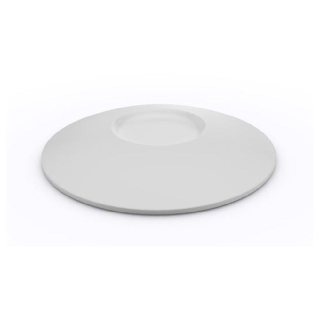 Bauscher Hepp SRH007 - Tower Plate, 9.8" Dia, Round