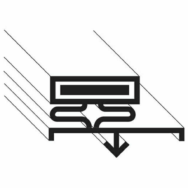 Franklin Machine Products 214-2019 Door Gasket 25-1/2" X 16-1/8" 4 Sided