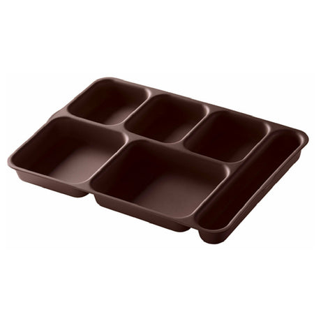 Cambro 10146DCP167 Separator® Tray 6-compartment 9-15/16" X 13-15/16" X 1-7/16"