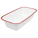Bauscher Hepp TREW7613 - Enamelware Collection Dish, 2 Qt., 1/3 GN Size