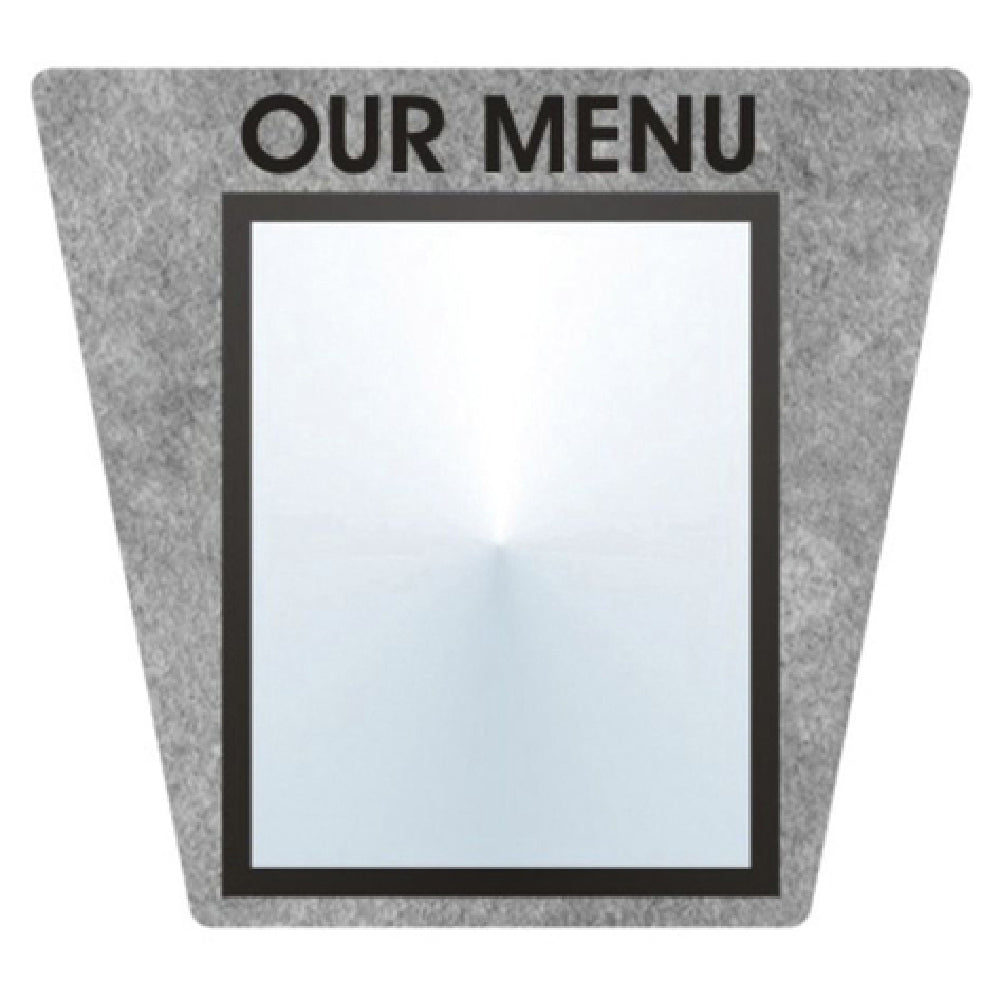 Hubert 74977 - Menu Board, 1-pocket, Wall-mount