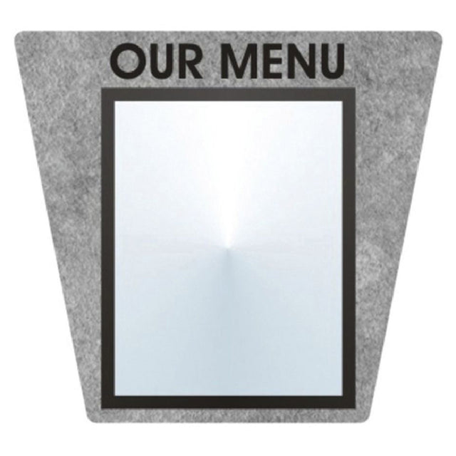 Hubert 74977 - Menu Board, 1-pocket, Wall-mount