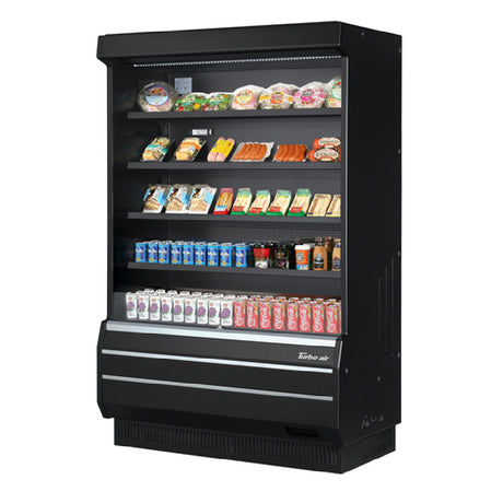 Turbo Air TOM-50B-SP(-A)-N Vertical Open Display Merchandiser 19.0 Cu. Ft. Capacity