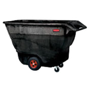 Rubbermaid FG9T1500BLA - Structural Foam Tilt Truck, Standard Duty, 1250 Lb. Capacity