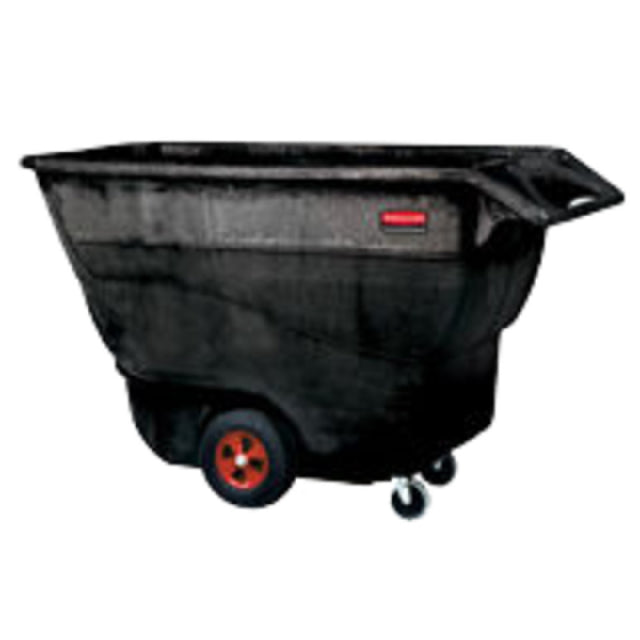 Rubbermaid FG9T1500BLA - Structural Foam Tilt Truck, Standard Duty, 1250 Lb. Capacity