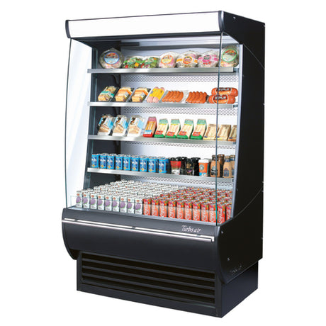 Turbo Air TOM-48DXB-N Extra Deep Vertical Open Display Merchandiser 23.2 Cu.ft. Capacity