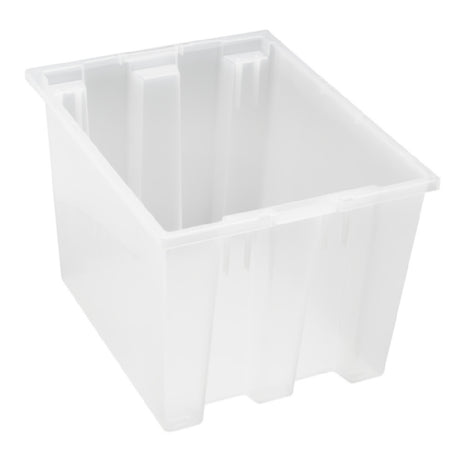 Quantum SNT195CLCS - Stack And Nest Tote, 19-1/2"W X 15-1/2"D X 13"H, Heavy Duty
