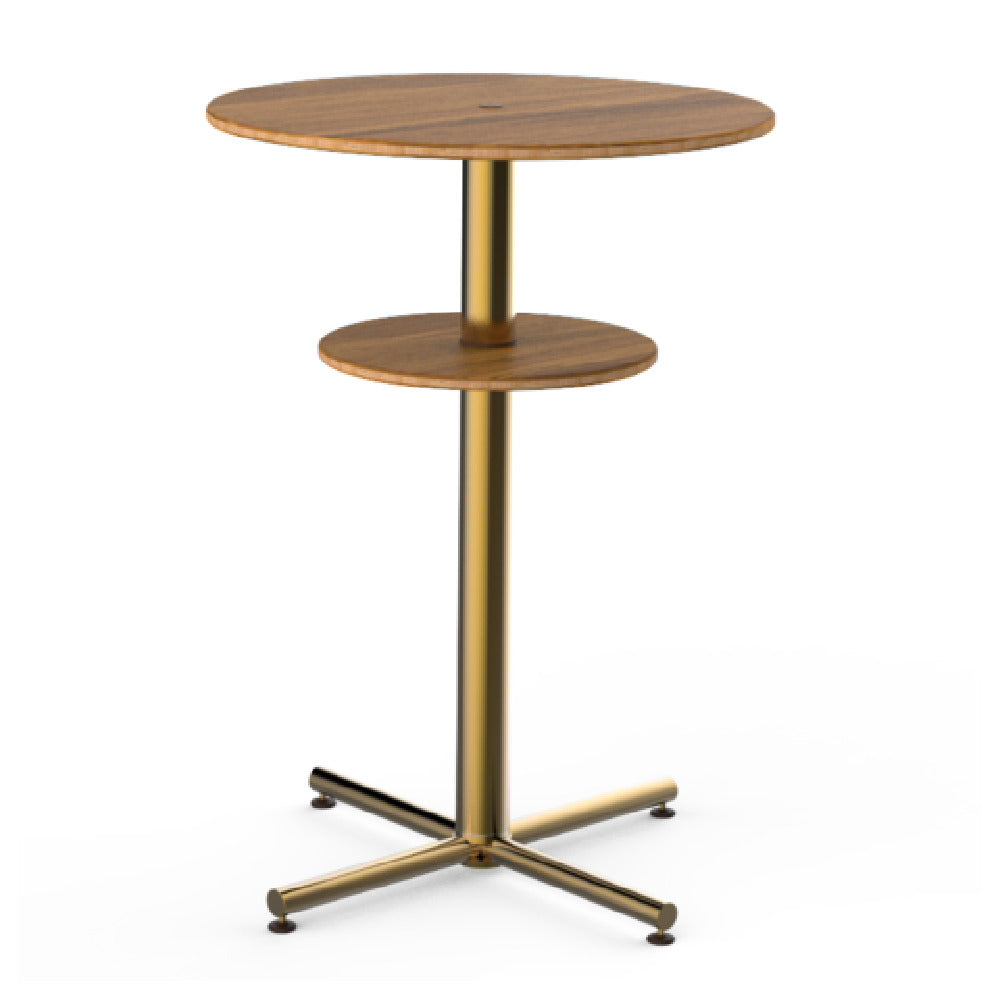 Steelite MGCPBR02BBXX - Round Bar Table ', 30.0" X 42.5", Polo