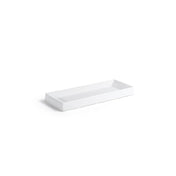 FOH RTR021WHP22 Amenity Tray 10"W X 4"D X 1"H Rectangular