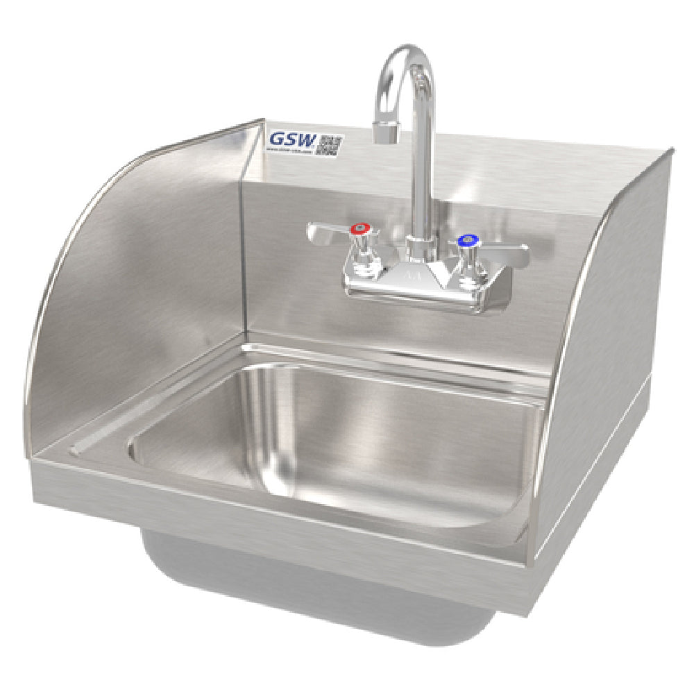 GSW USA HS-1615S-N Hand Sink Wall Mount One Compartment