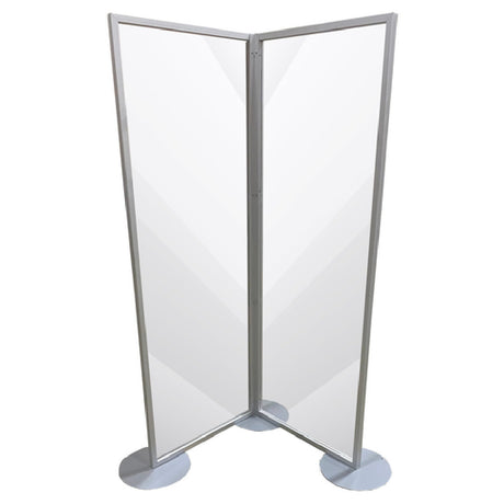 Aarco TCG602424 Corner Guard™­­ Protection Shield 24" X 24" X 60"H Designed For Workplace Conditions That Require Two Way Spread Protection