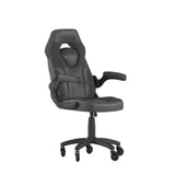 Flash Furniture CH-00095-BK-RLB-GG X10 Gaming Chair 250 Lb. Weight Capacity LeatherSoft Upholstery With Mesh Inserts