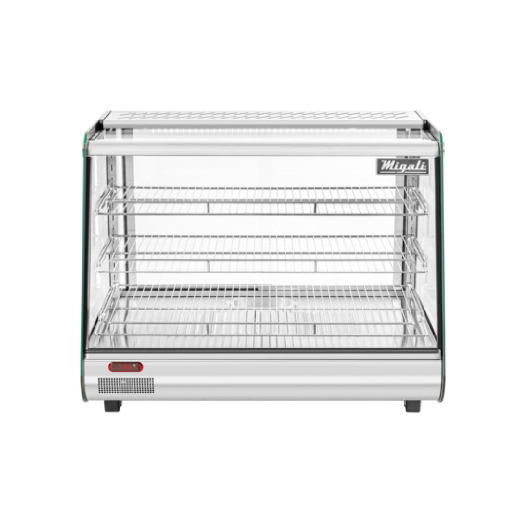Migali Industries C-HCT34 Competitor Series® Heated Display Case Countertop 33.1"W 5.6 Cu. Ft.