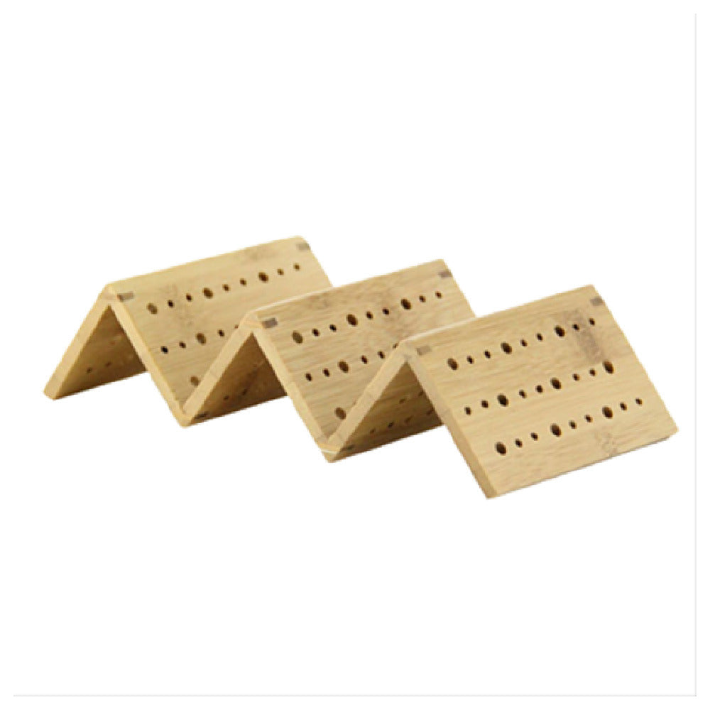 PacknWood 210STAC162 - Taco Holder, 8.2"L X 4"W X 1.9"H, Holds (3) Tacos