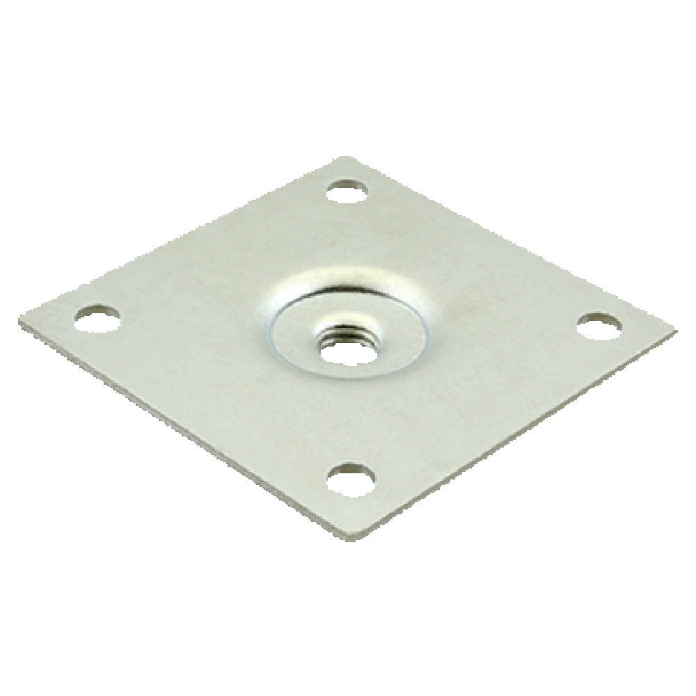 Franklin Machine Products 119-1036 Mounting Plate 3-1/2" X 3-1/2" Zinc Plated Steel