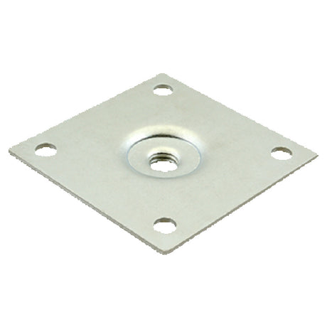 Franklin Machine Products 119-1036 Mounting Plate 3-1/2" X 3-1/2" Zinc Plated Steel