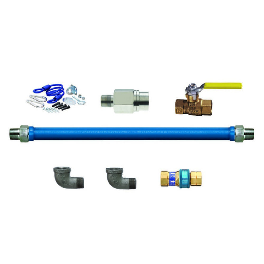 Dormont 1675KIT36EFV - Dormont Blue Hose™ Moveable Gas Connector Kit, 3/4" Inside Dia.