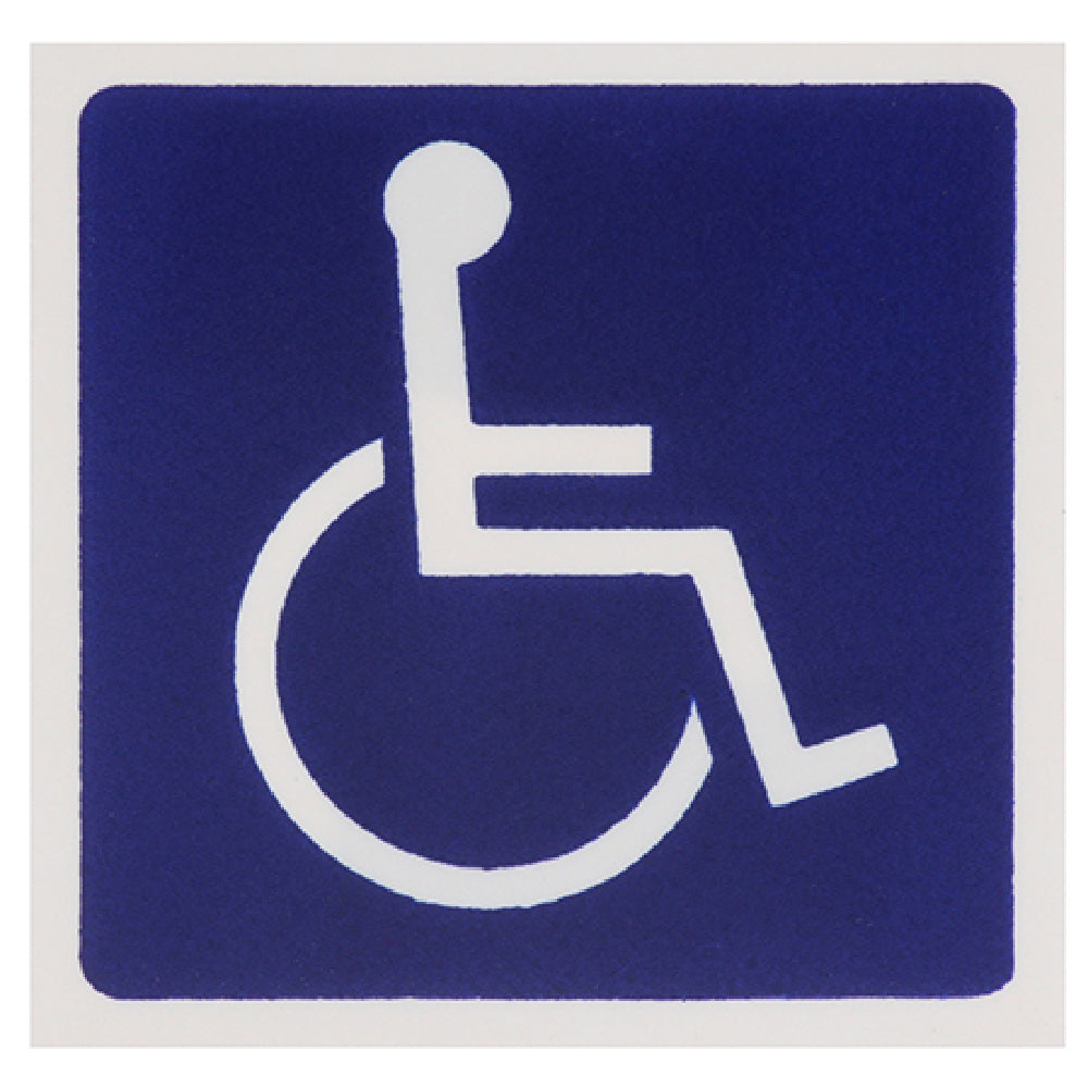 Private Label MVR2801128 Sign Handicap Blue 3x3"
