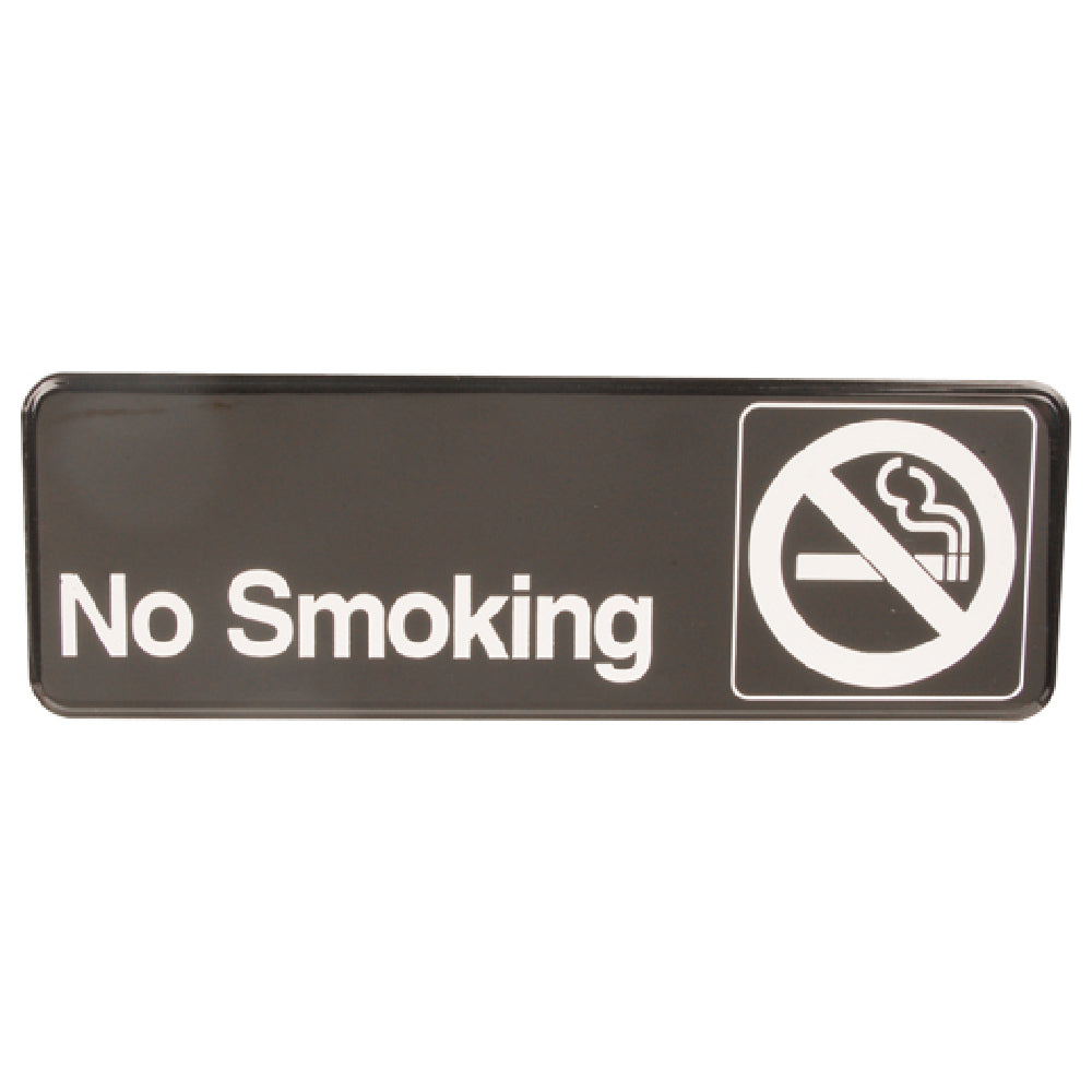 Traulsen TR-4513 Sign No Smoking Black 3x9"