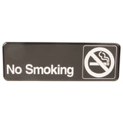 Traulsen TR-4513 Sign No Smoking Black 3x9"