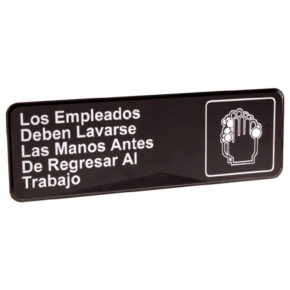 Vollrath/Idea-Medalie 4531 Sign Wash Hands In Spanish