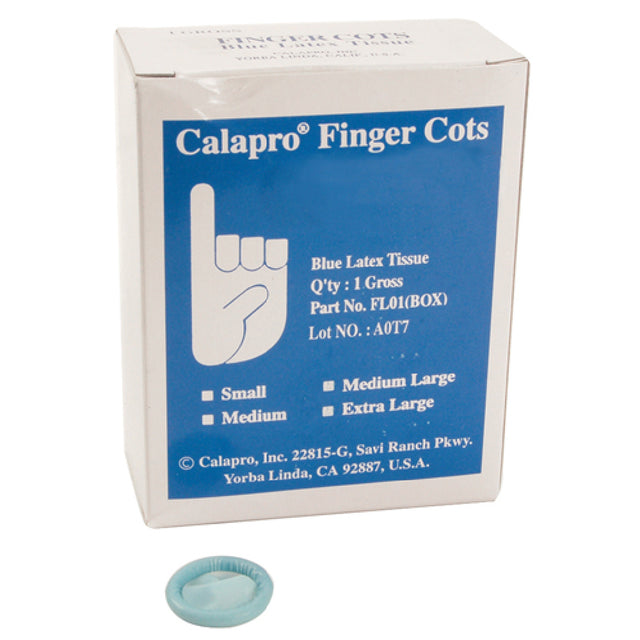 Private Label 2801643 Fingercots Blue Med 144 Count