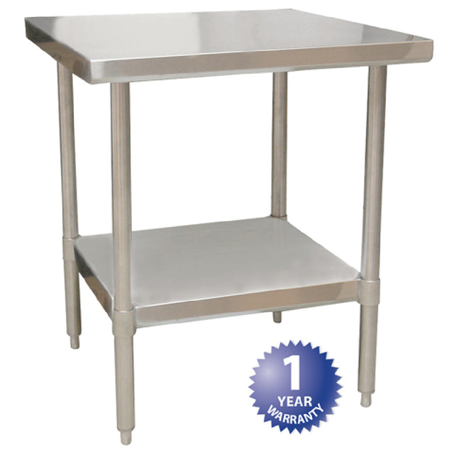 Metal Masters BPT-3030SL Worktable 30x30 18 Ga S/s Top