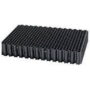 Private Label MVR2801922 Diffuser Hnycmb 1"x4" 1/4 Blk