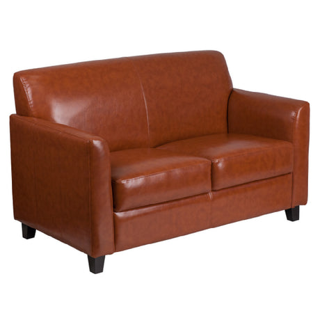 Flash Furniture BT-827-2-CG-GG Hercules Diplomat Series Reception Loveseat 52"W X 29"D X 32-1/4"H