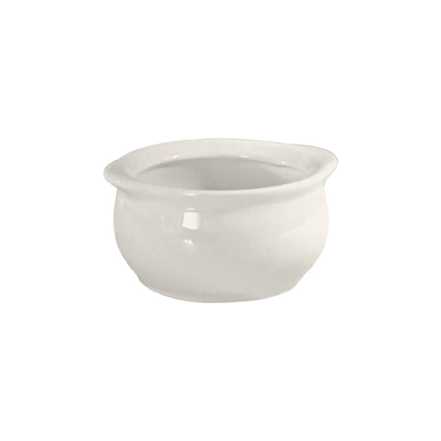Steelite DCI746W Onion Soup Bowl 15 Oz. 4-3/4" Dia. (5-1/4" With Handle) X 2-5/8"H