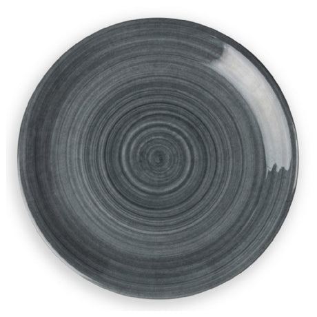 Bon Chef 54100-GR Brushstrokes B&B Plate 6" Dia. X 0.5" H
