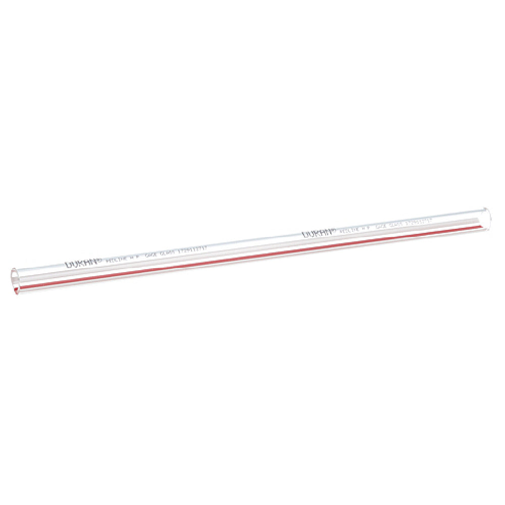 Private Label 281676 Tube Glass Redline 5/8" X 12