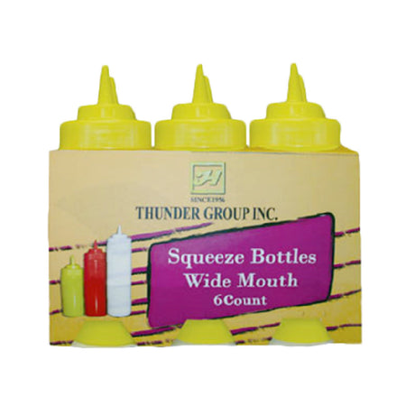 Thunder Group PLTHSB016CW Squeeze Bottle 16 Oz. Wide Mouth