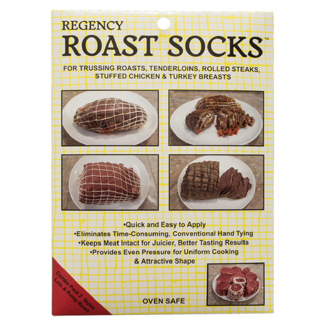 Harold Import Co. RW070 Regency Roast Socks Elastic Twine (carded) (2 Each Per Set)