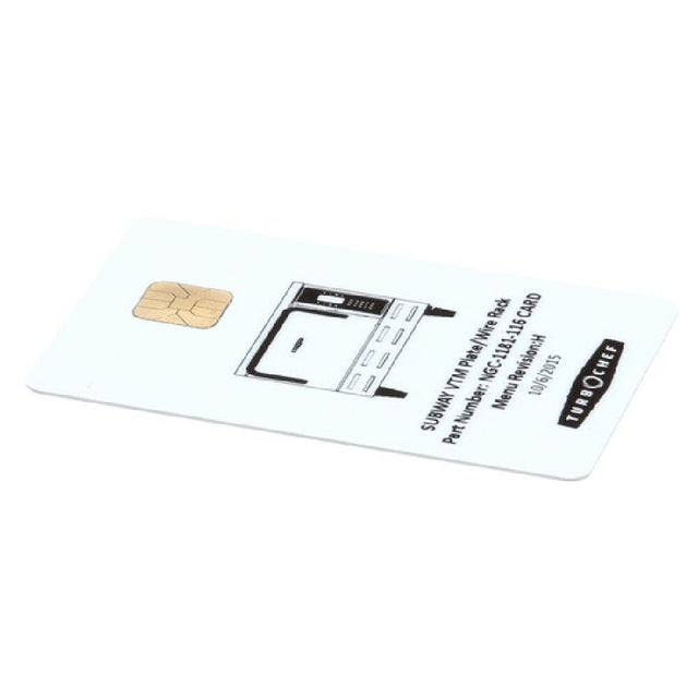 Turbochef TBCNGC-1181-116 Smart Card Subway