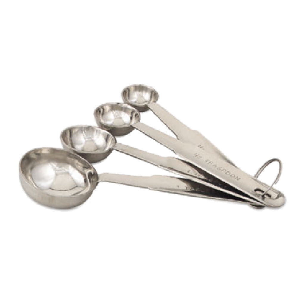 Alegacy Foodservice Products 2316 Measuring Spoon Set Includes: (1) 1/4 (1) 1/3