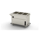 Duke EPW-3-CBSS Thurmaduke™ Ganged Waterless Well Steamtable Portable 46"W X 35-1/2"D X 36"H