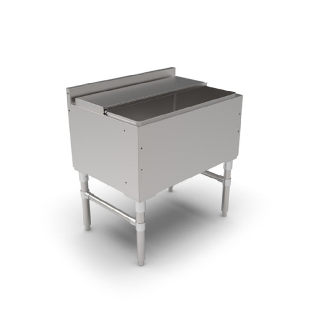 John Boos UBIB-2130 Underbar Ice Bin/Cocktail Unit 30"W X 21"D X 32-1/2"H Overall Size