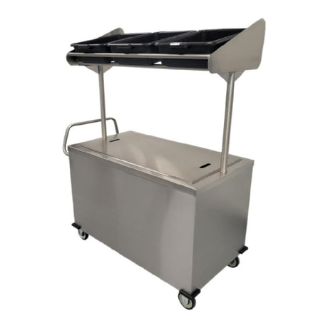 Winholt SS-BC-2748-INSULIB-TOS - Grab & Go Vending Merchandiser Kiosk, 55-1/5"W X 28-3/5"D X 69-1/2"H