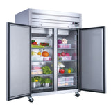 Dukers D55AR Dukers Refrigerator Reach-in Two-section