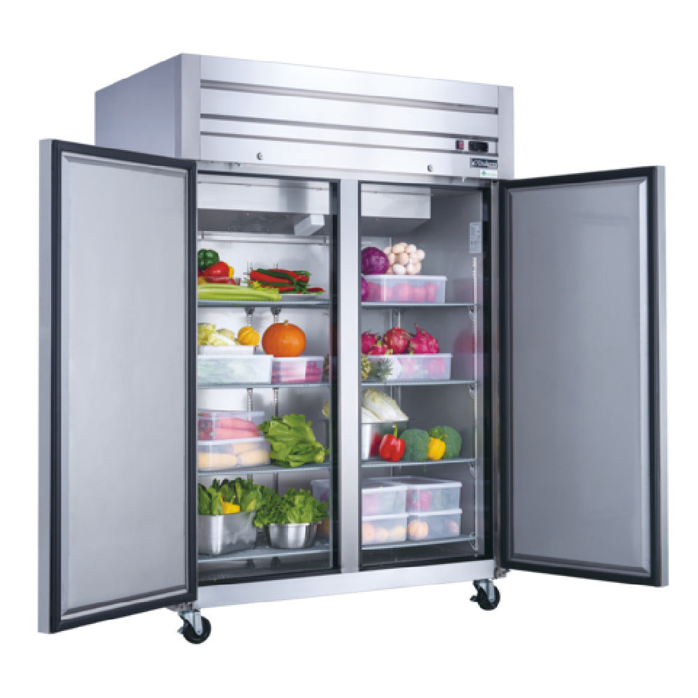 Dukers D55AF Dukers Freezer Reach-in Two-section
