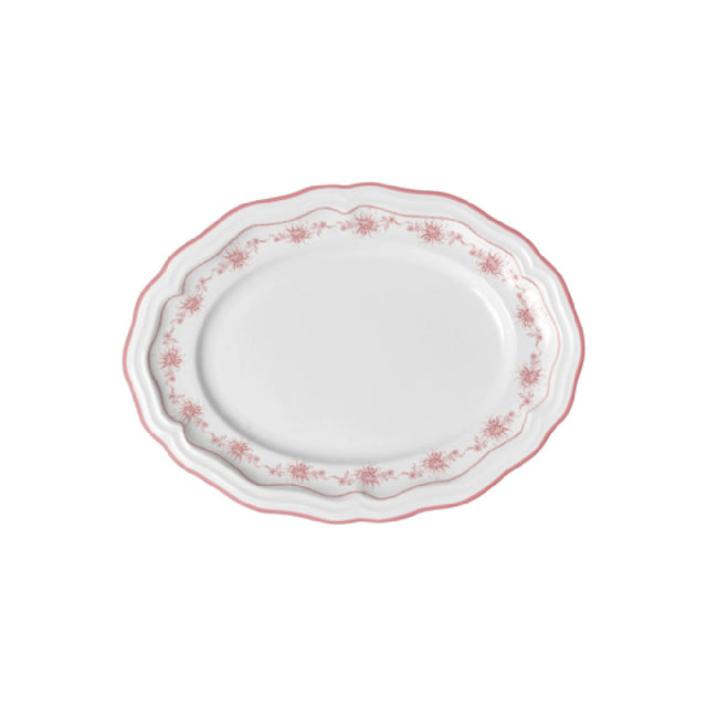 Steelite 62532FP818 Oval Platter 9.0" X 6.75" X 0.875" Adelina