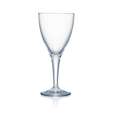Steelite N406003 Strahl® Design Wine Goblet 14 Oz. (H 8-1/4" M 3-3/4" T 3-3/4" B 3-1/8") Shatter Proof