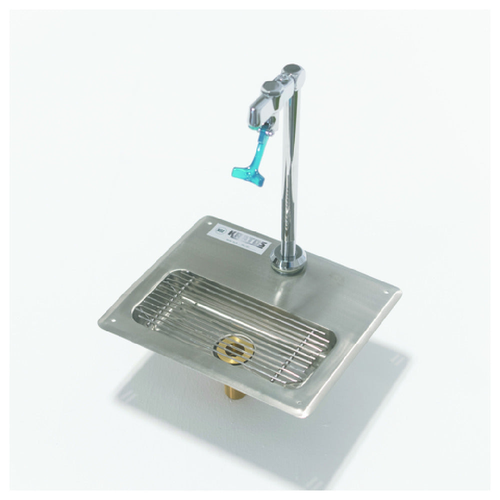 Hubert 120516 - Kratos Glass Filler Station, Includes Drip Tray & Faucet With 12" Clearance