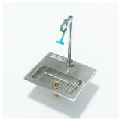 Hubert 120516 - Kratos Glass Filler Station, Includes Drip Tray & Faucet With 12" Clearance