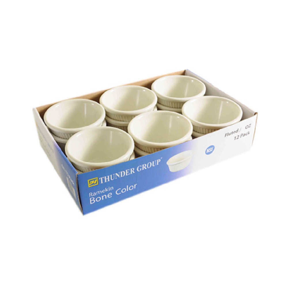 Thunder Group ML532B1R Ramekin 4 Oz. Capacity 3-3/8" Dia.