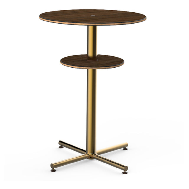 Steelite MGCPBR02WBXX Mogogo Buffet Solutions Polo Bar Table 30" Dia. X 42-1/2"H