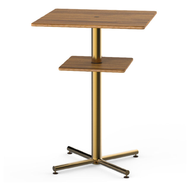 Steelite MGCPBS02BBXX Mogogo Buffet Solutions Polo Bar Table 30" X 30" X 42-1/2"H