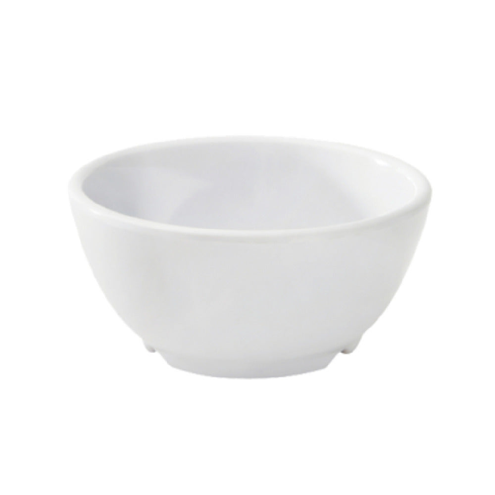 GET Enterprises B-525-DW Diamond White™ Bowl 16 Oz. (16-2/5 Oz. Rim Full) 5-1/4" Dia. X 2-1/2"H