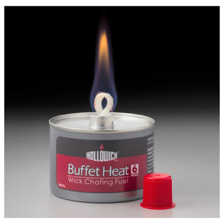 Hollowick BUFF6-24 Buffet Heat Wick Chafing Fuel 3-3/8" Dia. X 2-3/8"H